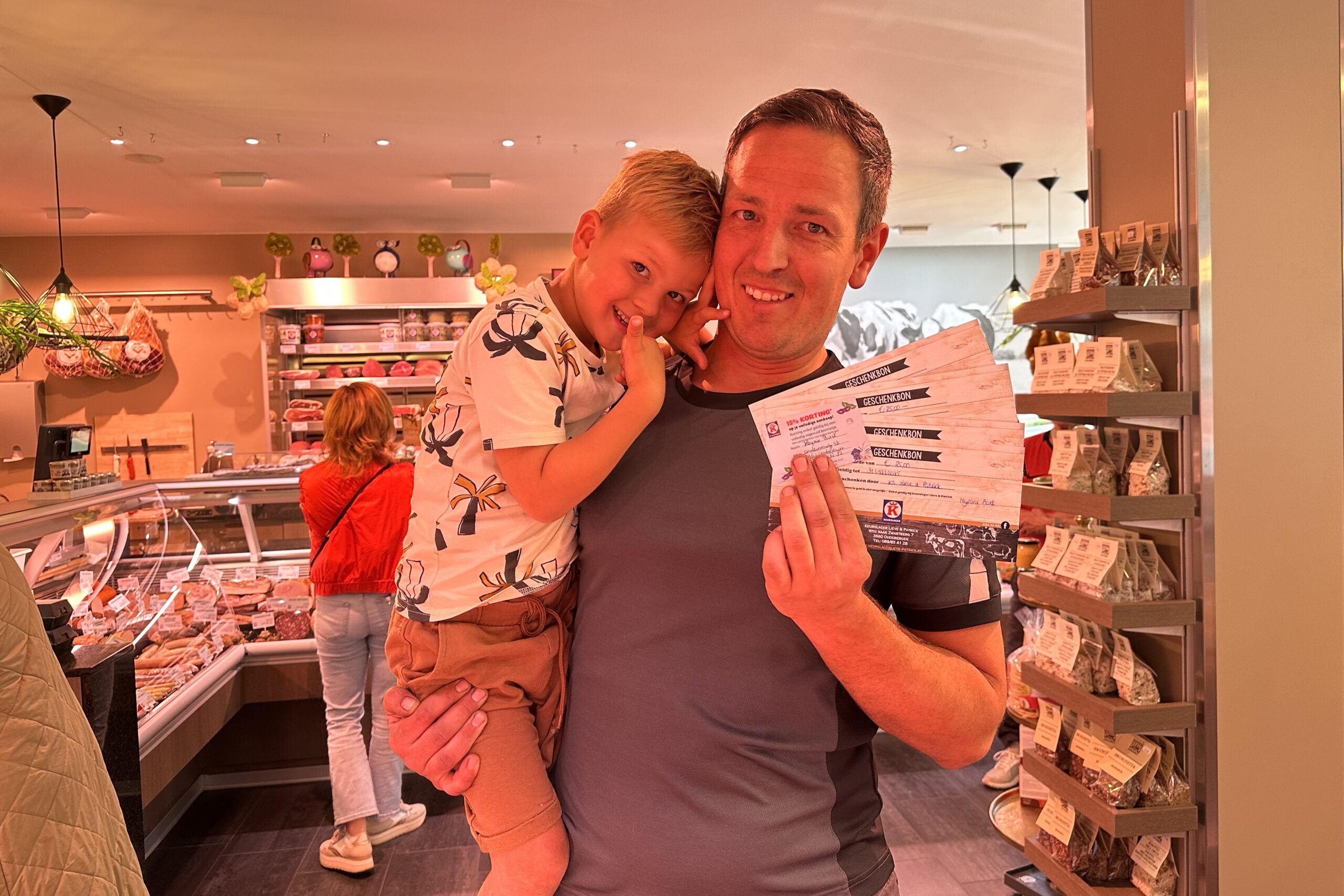En de winnaar van € 100 n.a.v. onze carnavalsactie is…
