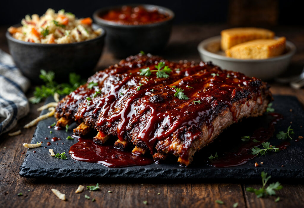 spareribs honing-sojasaus