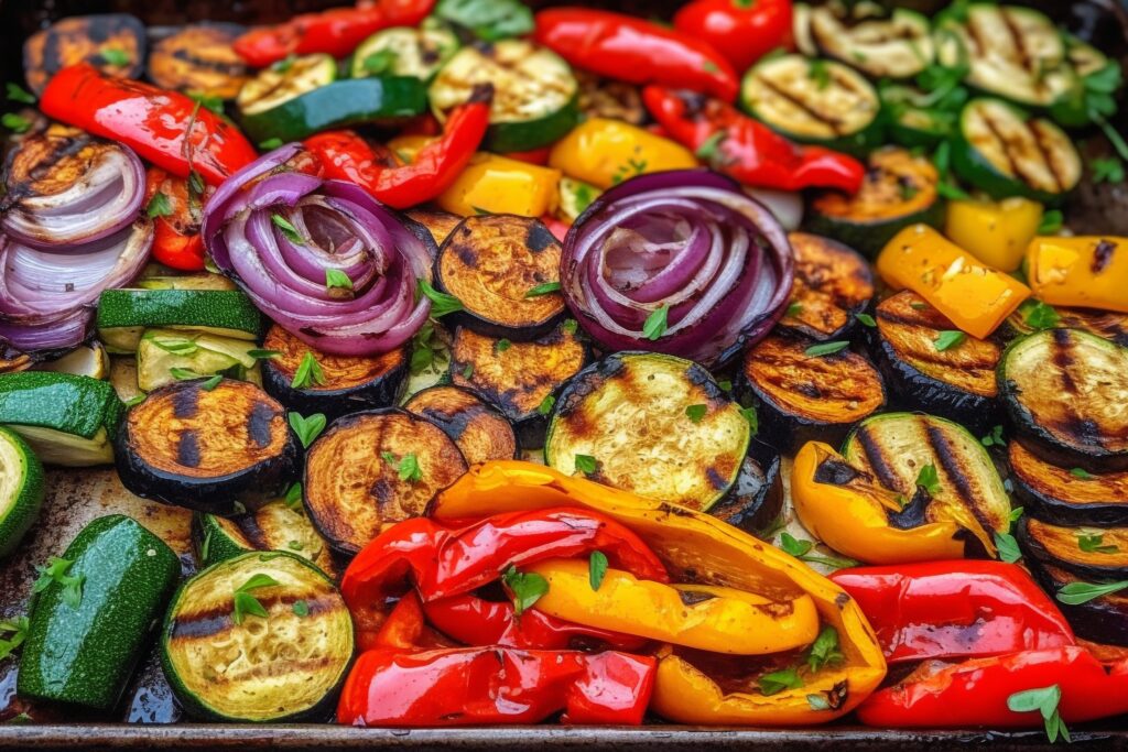 gegrilde groenten voor de barbecue keurslager lieve patrick