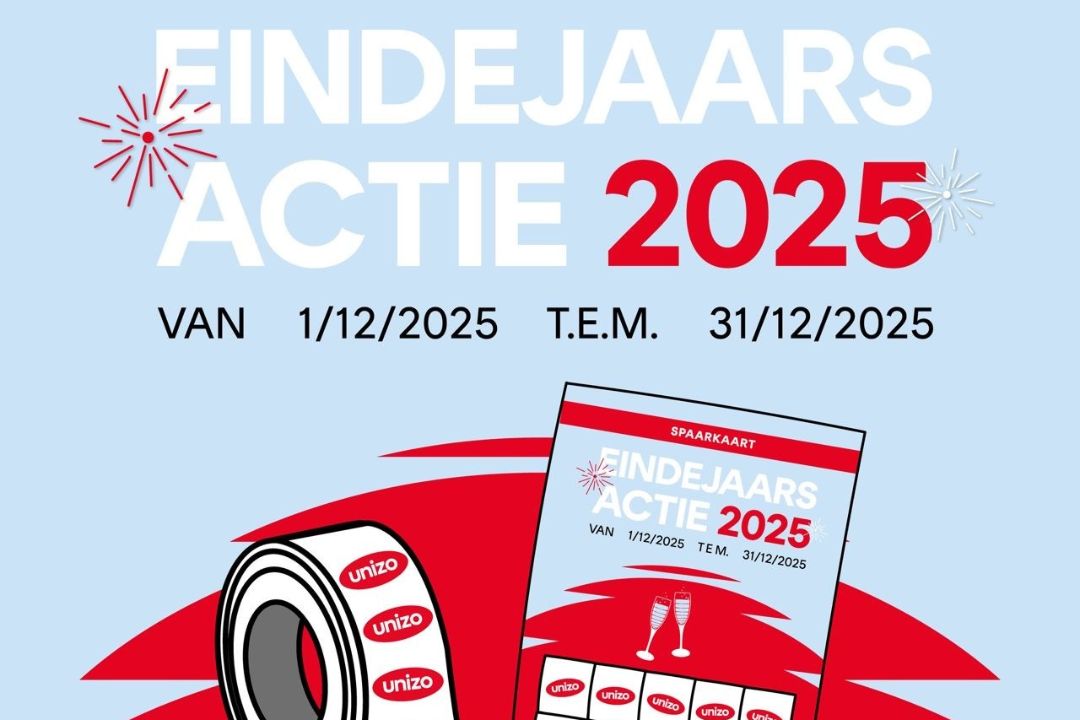 eindejaar actie 2025 unizo keurslager lieve en patrick oudsbergen