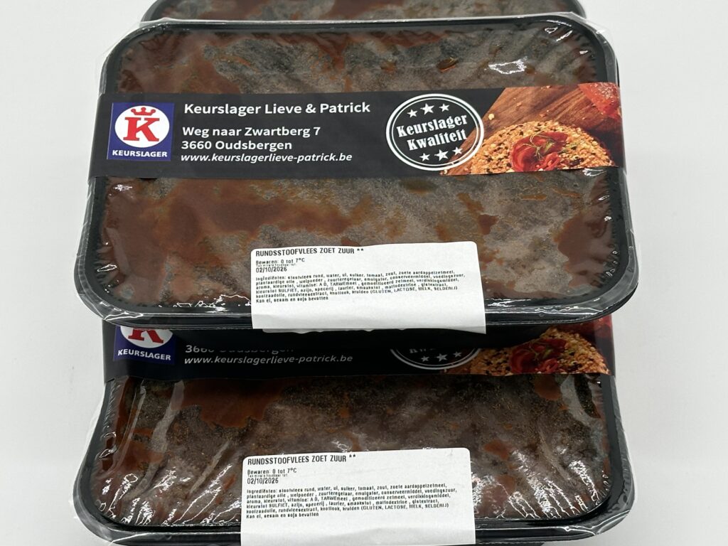 rundsstoofvlees in sealbakjes
